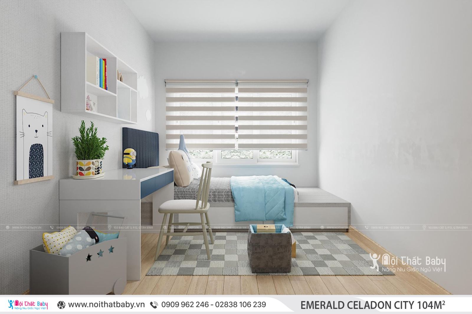 Tổng hợp các mẫu thiết kế nội thất Chung cư Emerald Celadon City